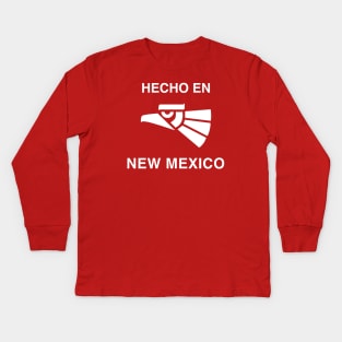 Hecho en New Mexico Kids Long Sleeve T-Shirt